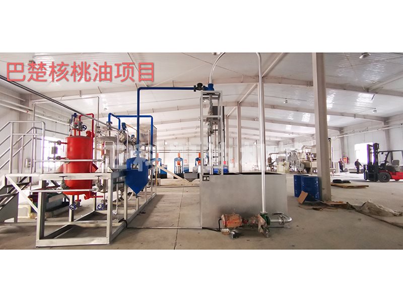 巴楚核桃油安装现场