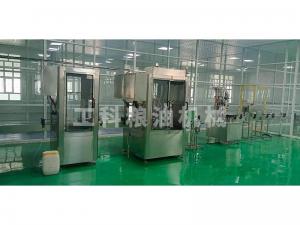 核桃油灌装设备安装现场