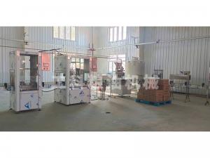 核桃油灌装设备安装现场